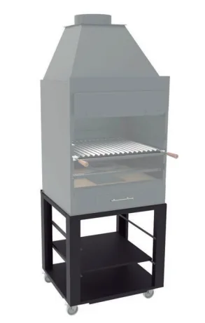 Mueble soporte con ruedas para barbacoas BF-60