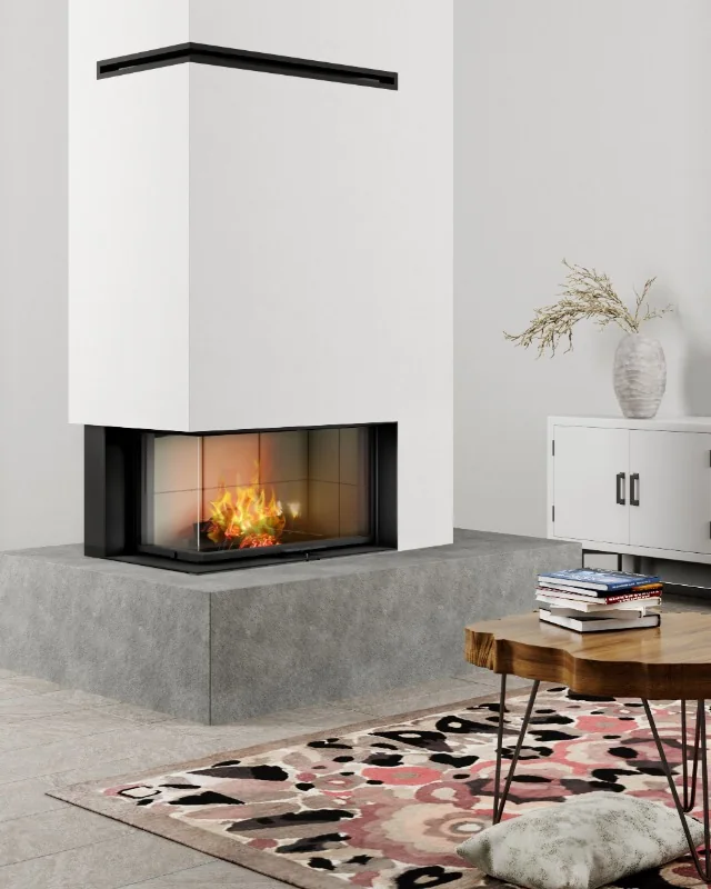 RegalFire Corner Architectural 80x42