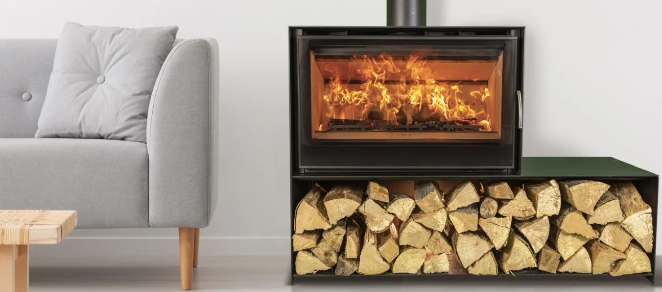 REVESTIMIENTO ZENITH con leñera para Chimenea EASY 810 BODART & GONAY
