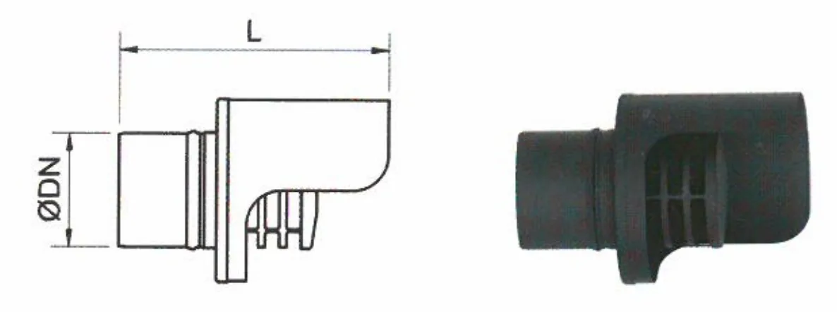 Terminal antilluvia horizontal*