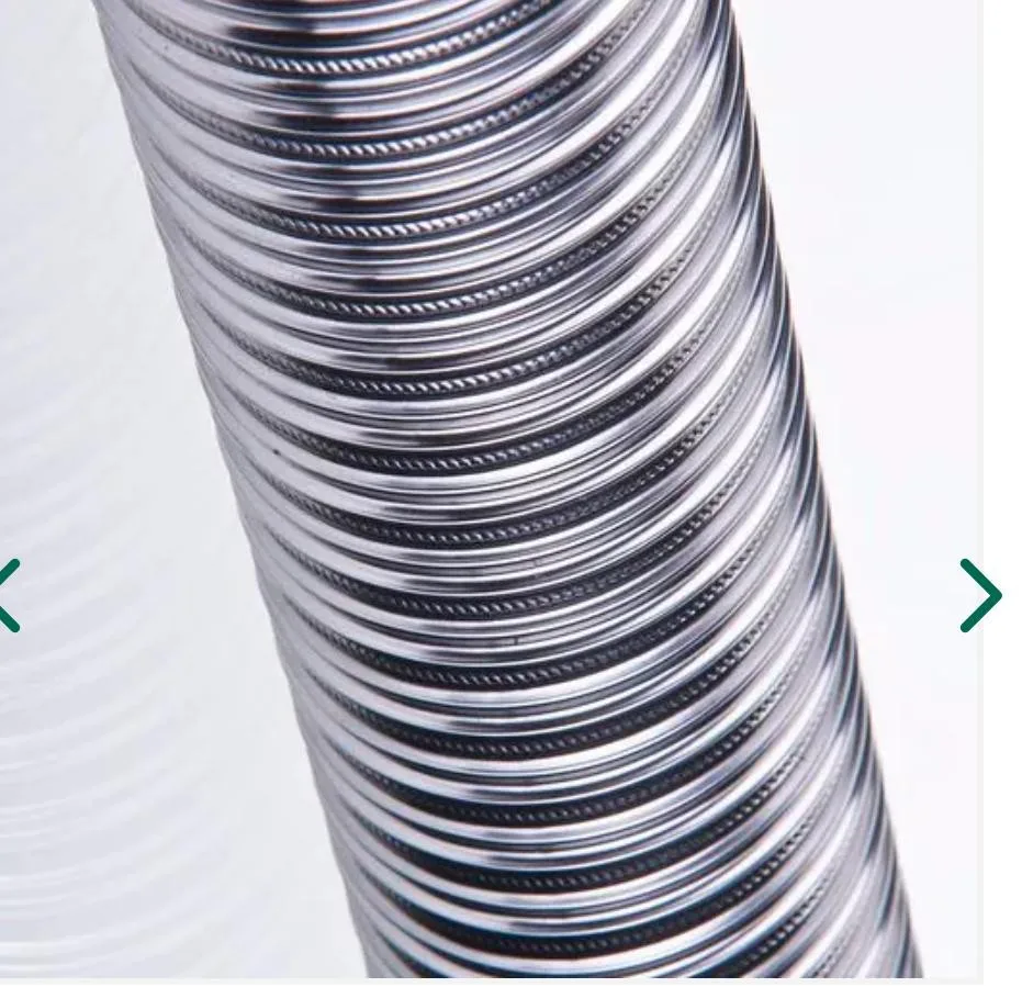Tubo flexible de acero inoxidable AISI 316L de doble capa
